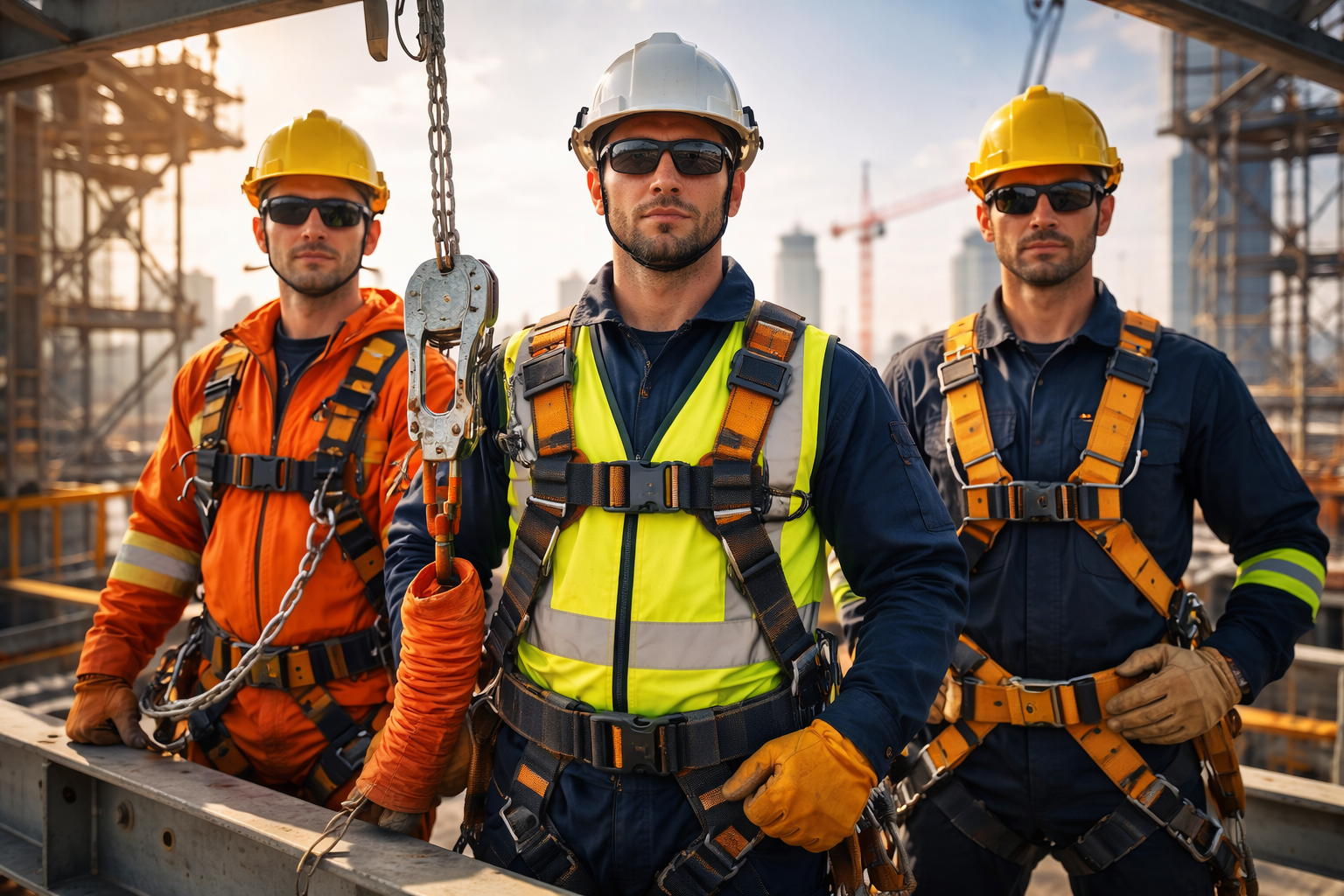 Fall Protection Equipment in Saudi Arabia – Safety Guide for High-Risk Work