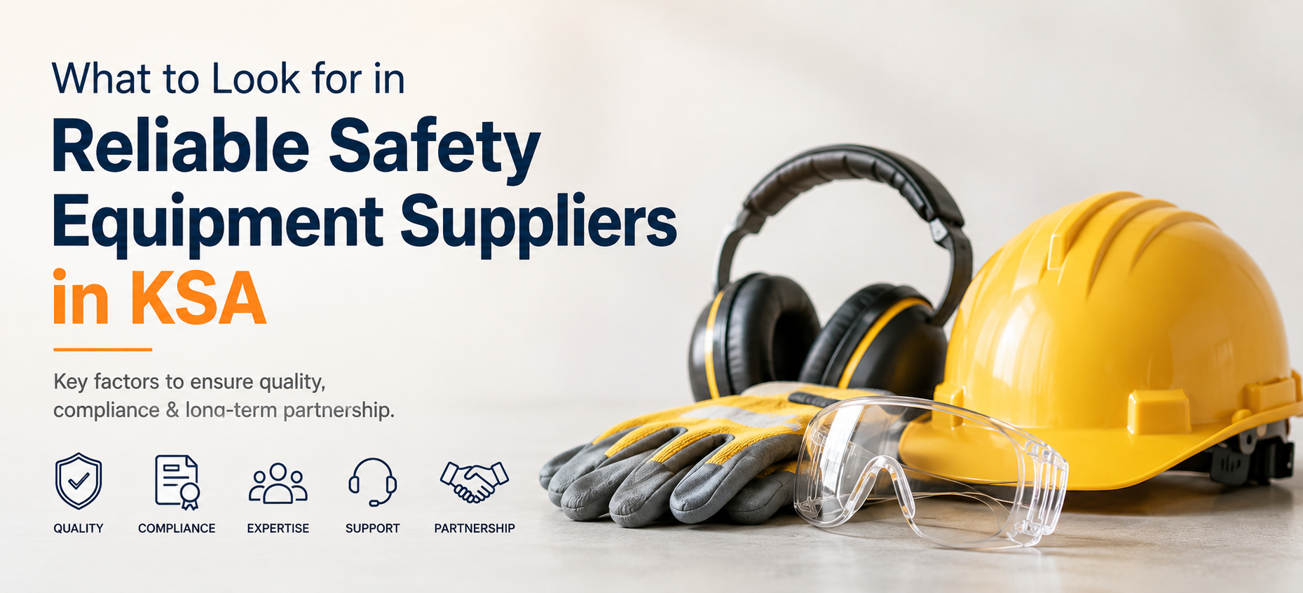 What to Look for in Reliable Safety Equipment Suppliers in KSA