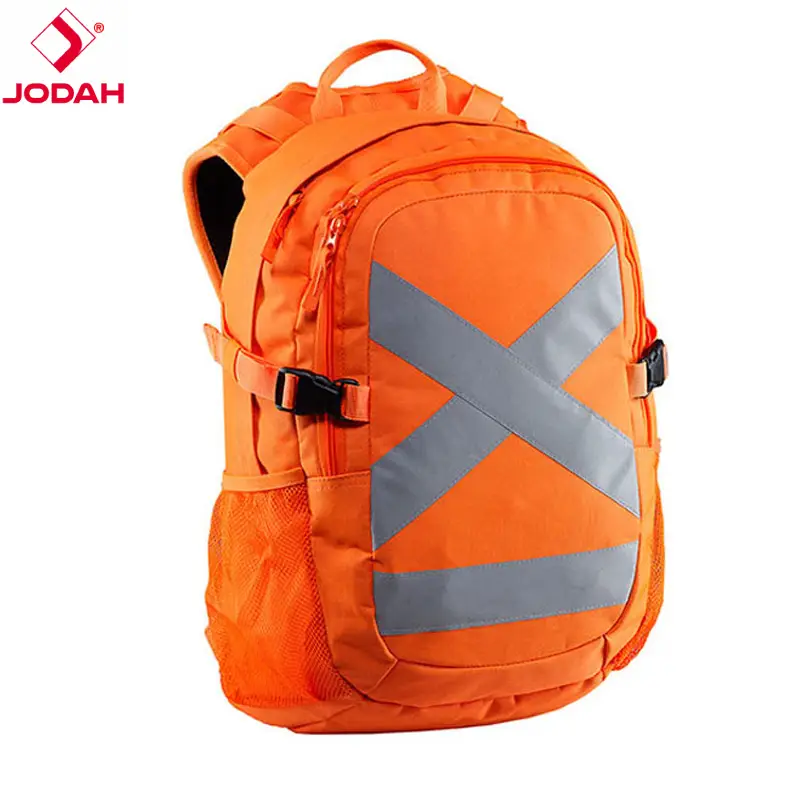 High Visibility Orange Backpack Bag