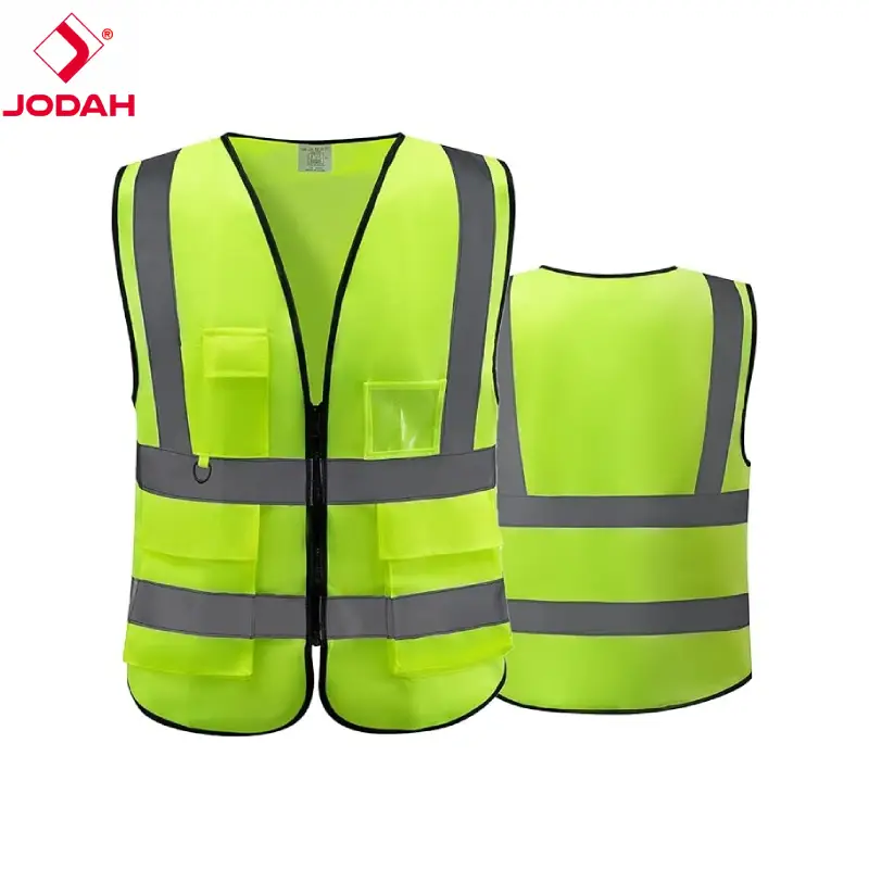 Multi Pocket Safety Vest with LOGO
