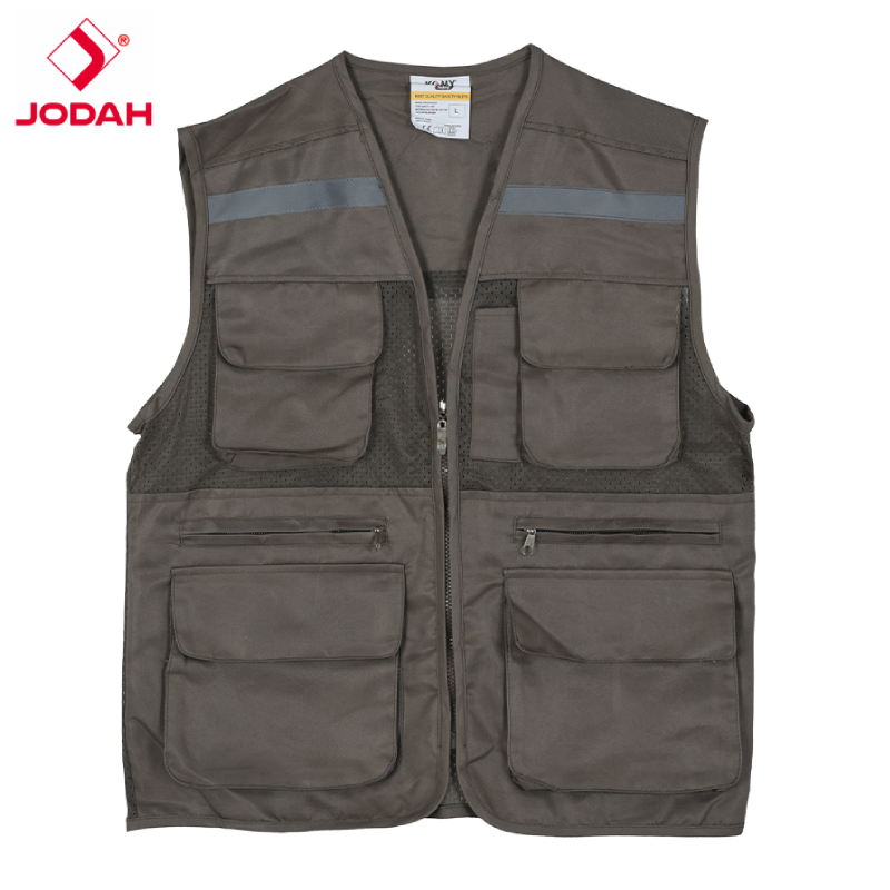 KOMY SAFETY KMSV220GKP High Visibility Korean Style Safety Vest